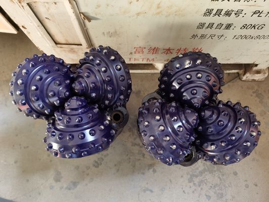 مصنع الطاقة 250mm IADC637 Tricone صخرة قليلا للحفر البئر المياه